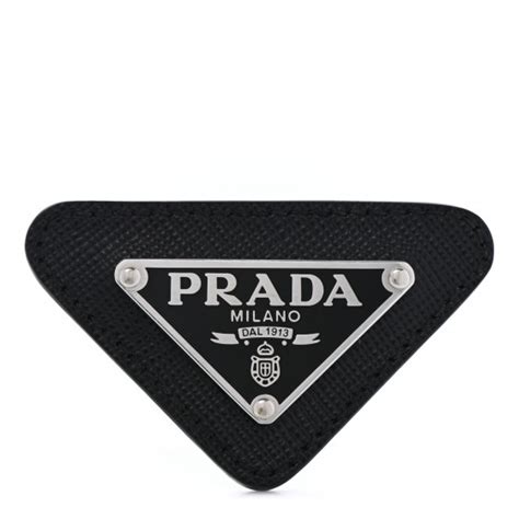 prada broach|Prada logo.